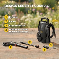 Nettoyeur haute pression - WAGNER - AQUASTORM Compact