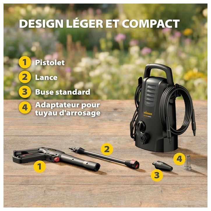 Nettoyeur haute pression - WAGNER - AQUASTORM Compact