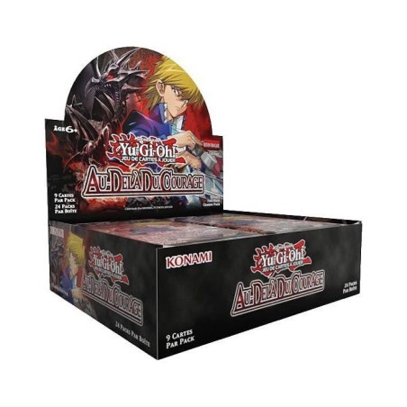 Jeu de cartes a jouer - YU-GI-OH! - Au-dela du Courage - boîte de 24