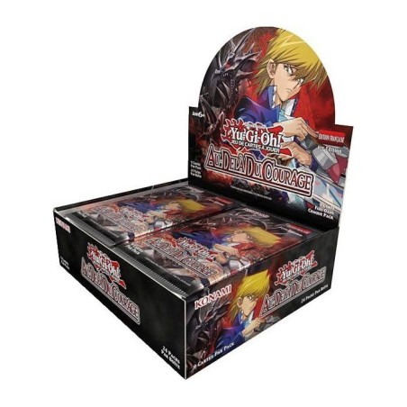 Jeu de cartes a jouer - YU-GI-OH! - Au-dela du Courage - boîte de 24 boosters - 216 cartes - 1ere édition française