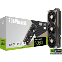 ZOTAC - Carte graphique gaming - GeForce RTX 5080 - Solid Core OC - 16