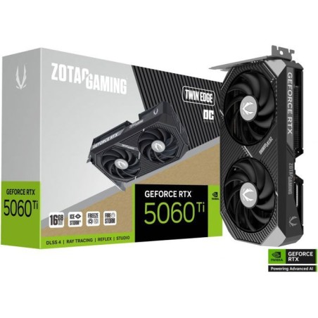 ZOTAC - Carte graphique gaming - GeForce RTX 5060 Ti - Twin Edge OC -
