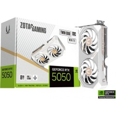 ZOTAC - Carte graphique gaming - GeForce RTX 5050 - Twin Edge OC White