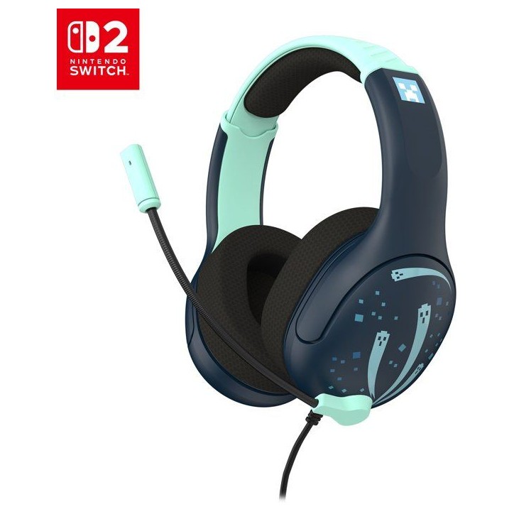 Casque de jeu filaire - TURTLE BEACH - Airlite Fit Minecraft Dungeons II - Haut-parleurs 40 mm - Micro anti-bruit