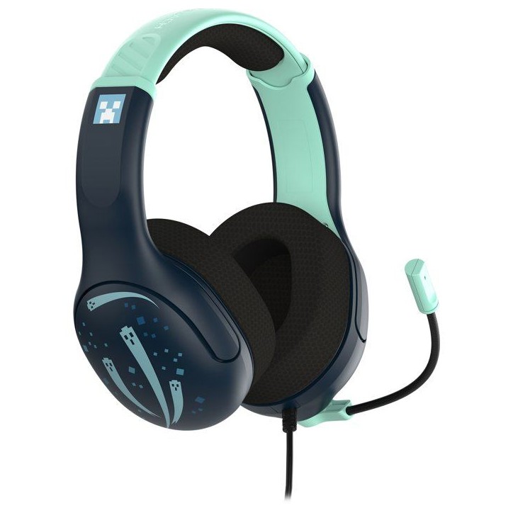 Casque de jeu filaire - TURTLE BEACH - Airlite Fit Minecraft Dungeons II - Haut-parleurs 40 mm - Micro anti-bruit