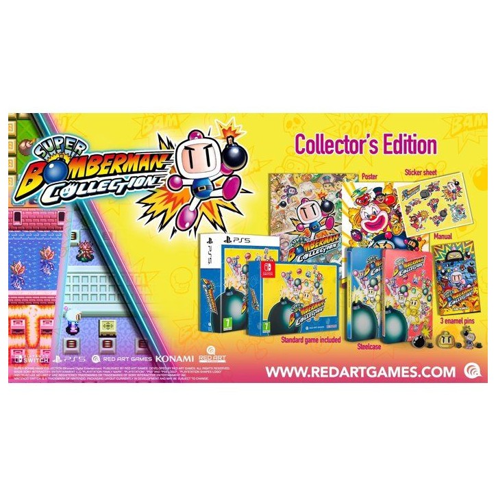 Super Bomberman Collection - Collector's Edition - Jeu PS5