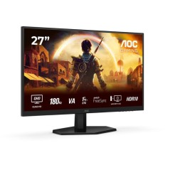 Écran PC Gamer - AOC - 27'' - QHD - 180Hz - 0,5ms - Dalle Fast VA - H