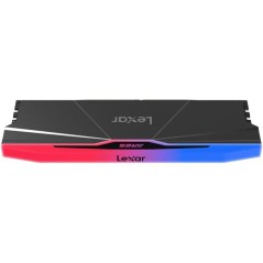 Barrette Mémoire - LEXAR Ares - DDR5 6000 - CL28 1.35 V - 32 Go (2x 16 Go) - Dissipateur thermique + RGB - Noir