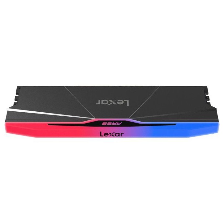 Barrette Mémoire - LEXAR Ares - DDR5 6000 - CL28 1.35 V - 32 Go (2x 16 Go) - Dissipateur thermique + RGB - Noir