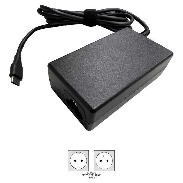 Adaptateur secteur officiel ACER : 65W - USB Type-C Power Delivery