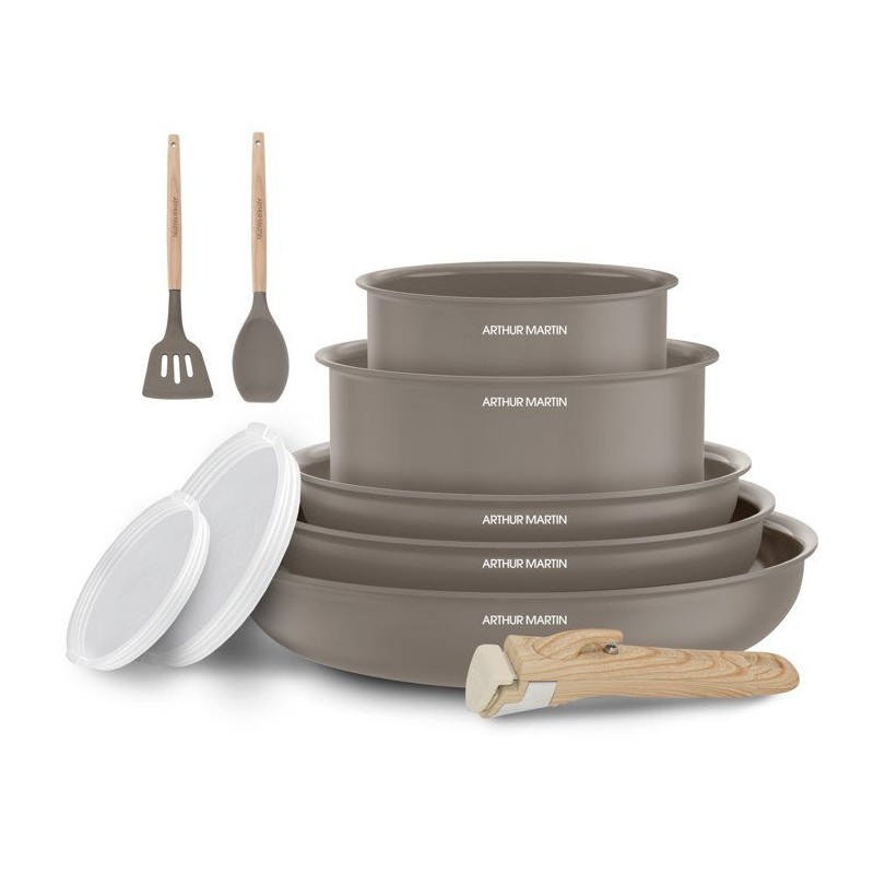 Batterie de cuisine - Tous feux dont induction - ARTHUR MARTIN – Rev