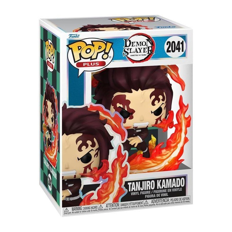 Figurine Funko Pop! Plus Demon Slayer - Tanjiro Danse du Dieu du Feu -