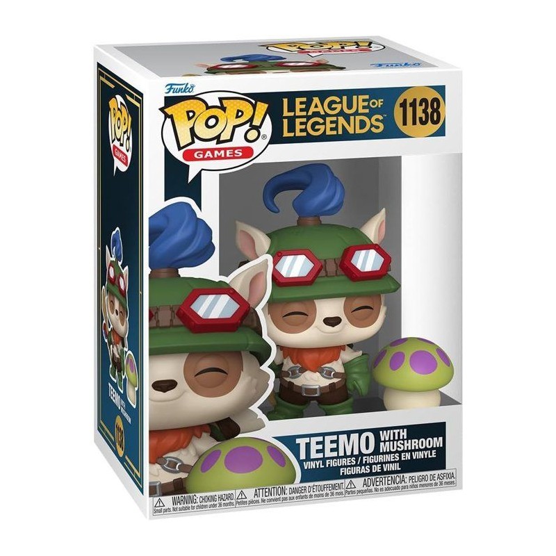 Figurine Funko Pop! Games League of Legends - Teemo & Champi - 1138