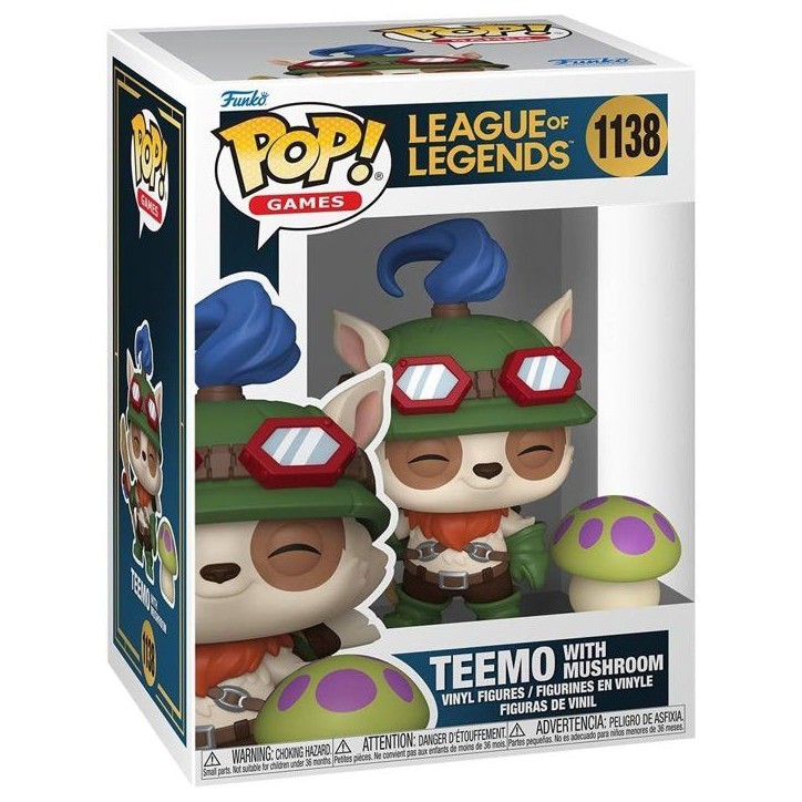 Figurine Funko Pop! Games League of Legends - Teemo & Champi - 1138 Figurine Funko Pop! Games League of Legends - Teemo & Champi - 1138