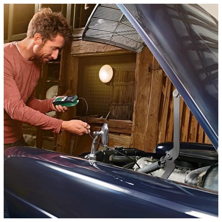 Caméra d'inspection UniversalInspect de Bosch (endoscope d'un diametre de 8 mm pour des images couleur de haute qualité avec Caméra d'inspection UniversalInspect de Bosch (endoscope d'un diametre de 8 mm pour des images couleur de haute qualité avec
