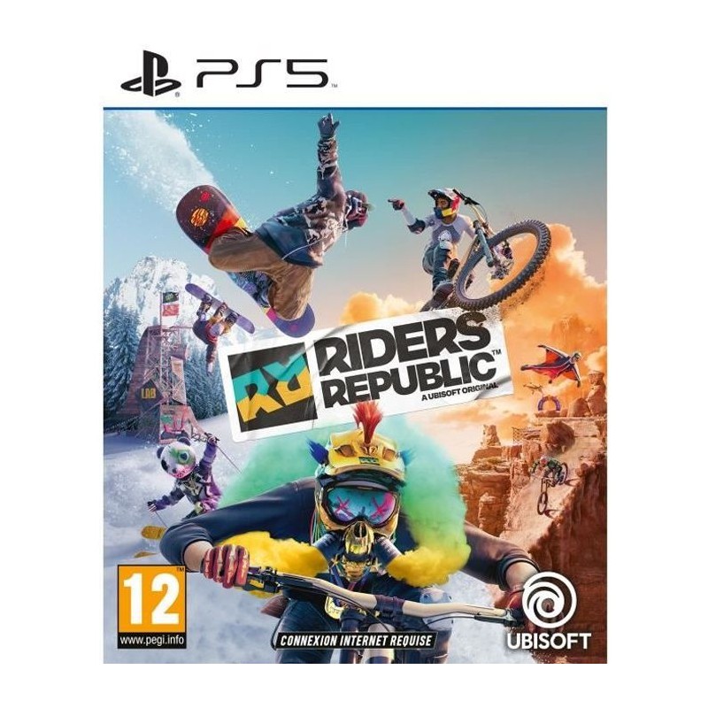 Jeu PS5 - Ubisoft - Riders Republic - Sports Extremes - Mode en ligne