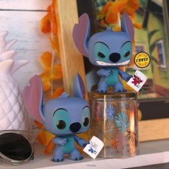 Figurine Funko Pop! Disney Lilo & Stitch - Stitch avec illustration de son humeur - 1744 (Chase Édition)