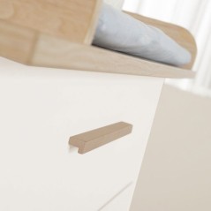 Chambre bébé complete - ROBA - Noah - Lit cododo 70x140 + Commode a
