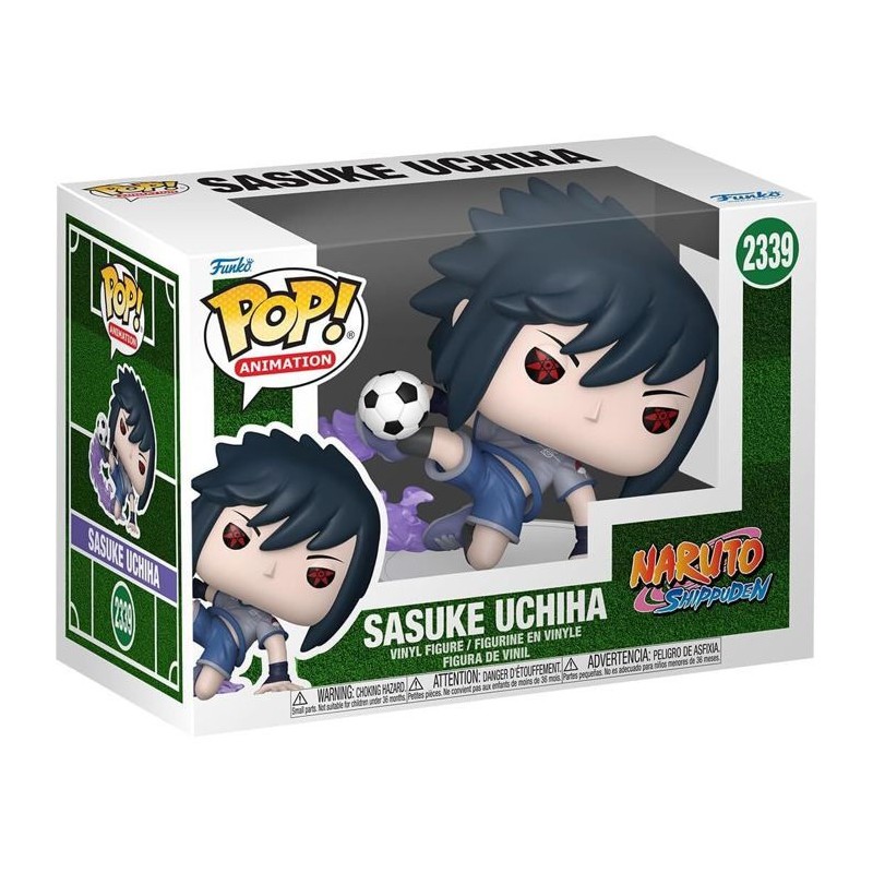 Figurine Funko Pop! Animation Naruto Shippuden - Sasuke Uchiha Footbal