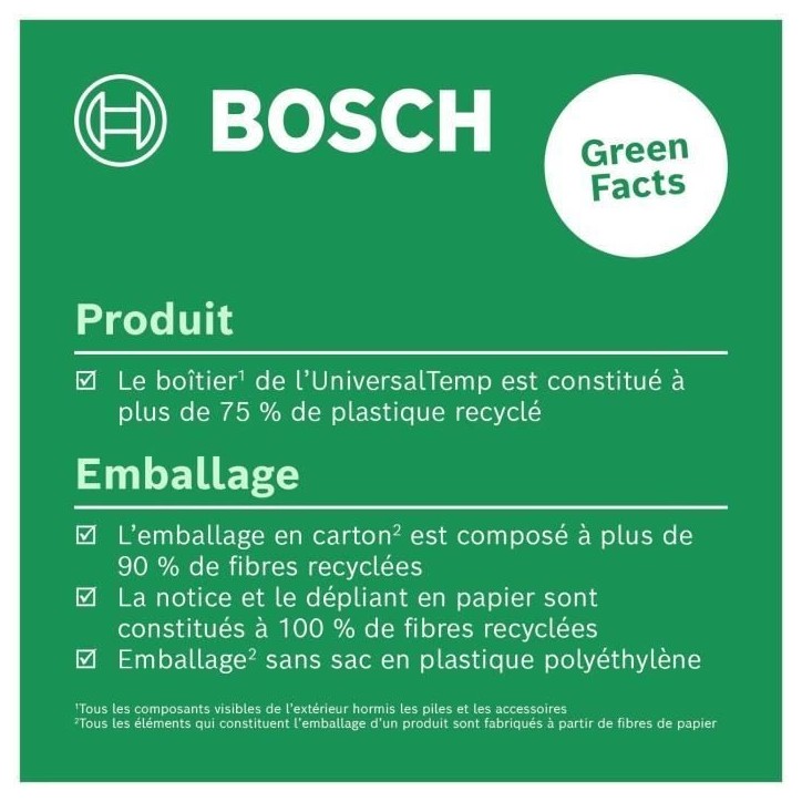 Bosch UniversalTemp Bosch UniversalTemp
