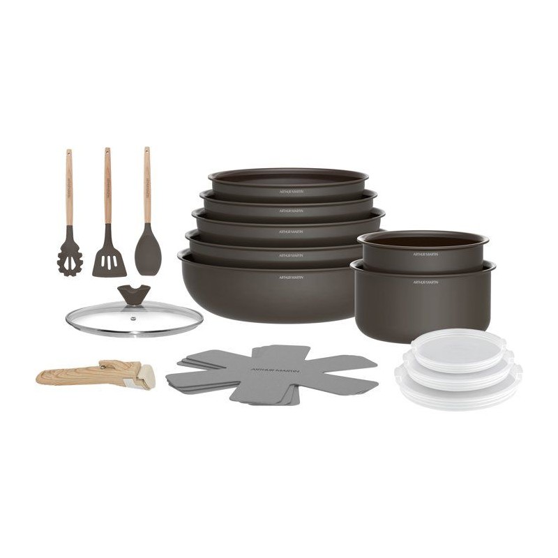 Batterie de cuisine - Tous feux dont induction - ARTHUR MARTIN – Rev