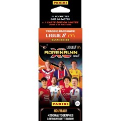 Cartes a collectionner - PANINI - Adrenalyn XL Ligue 1 McDonald's 2026-2027 - Blister 11 pochettes - 66 cartes + carte limitée