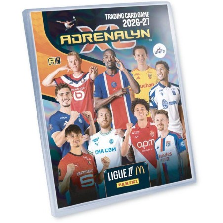Cartes a collectionner - PANINI - Adrenalyn XL Ligue 1 McDonald's 2026-2027 - Pack de démarrage - Classeur inclus