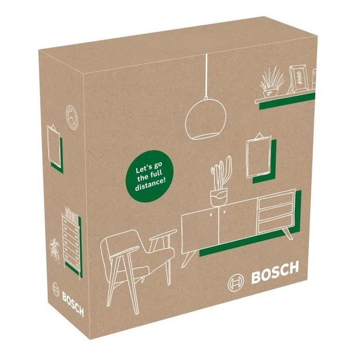 Bosch Télémetre Zamo avec 3 adaptateurs (distance de mesure jusqu'a 25m) Bosch Télémetre Zamo avec 3 adaptateurs (distance de mesure jusqu'a 25m)