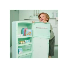 Little Tikes - Sweet Spaces - Réfrigérateur de cuisine modulaire - Vert d'eau - Accessoires - Réfrigérateur jouet - 3 ans