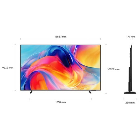 Samsung 75M70H - TV MiniLED 75 (190 cm) - 4K UHD 3840 x 2160 - Smart TV - Gaming Hub - 3xHDMI - WiFi