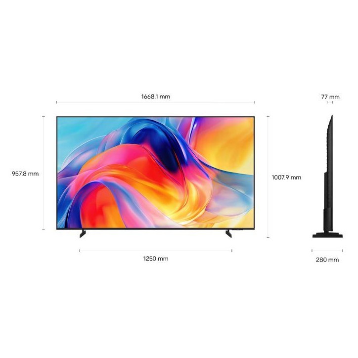 Samsung 75M70H - TV MiniLED 75 (190 cm) - 4K UHD 3840 x 2160 - Smart TV - Gaming Hub - 3xHDMI - WiFi Samsung 75M70H - TV MiniLED 75 (190 cm) - 4K UHD 3840 x 2160 - Smart TV - Gaming Hub - 3xHDMI - WiFi
