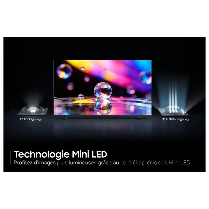 Samsung 65M70H - TV MiniLED 43 (165 cm) - 4K UHD 3840 x 2160 - Smart TV - Gaming Hub - 3xHDMI - WiFi Samsung 65M70H - TV MiniLED 43 (165 cm) - 4K UHD 3840 x 2160 - Smart TV - Gaming Hub - 3xHDMI - WiFi