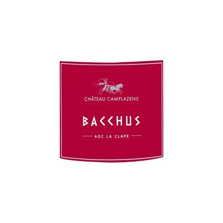 Château de Camplazens Bacchus 2022 La Clape - Vin rouge de Languedoc