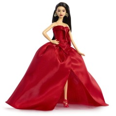 Poupée - BARBIE - Joyeuses Fetes Brune JJX68 - Édition spéciale - T