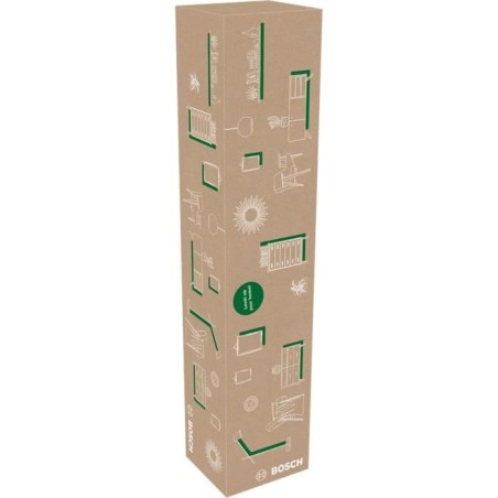 Laser ligne en croix Bosch - Quigo + (Portée 7 m, livré avec piles, trépied 1,1m et coffret)