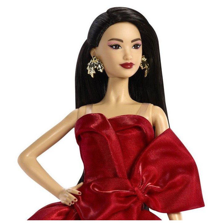 Poupée - BARBIE - Joyeuses Fetes Brune JJX68 - Édition spéciale - Tenue premium - Collection