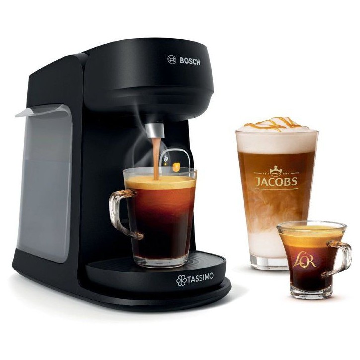 Machine a cafe multi-boissons - BOSCH TASSIMO - T17 Harmony TAS172B noir - 0,85l - 1400W - fonction IntensityBoost
