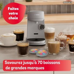 Machine a cafe multi-boissons - BOSCH TASSIMO T17 Harmony - TAS177B cr