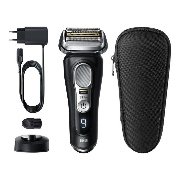 Rasoir électrique homme - BRAUN - Series 9 Pro 9410s - Tondeuse ProLift - Technologie Sonic - Étanche 100 %