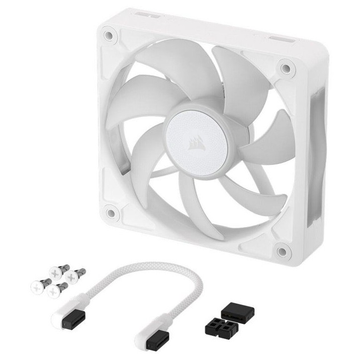 CORSAIR - iCUE LINK RX120 II RGB White - Ventilateur PC - 120 mm