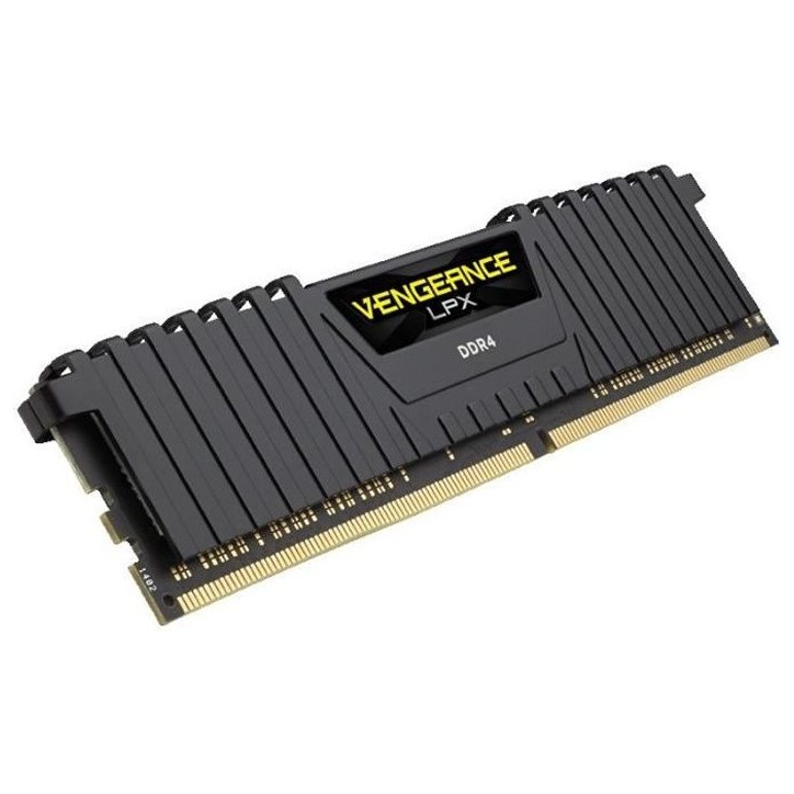 CORSAIR Mémoire PC DDR4 - Vengeance LPX 8Go (1x8Go) - 2400 MHz - CAS 14 CMK8GX4M1A2400C14 CORSAIR Mémoire PC DDR4 - Vengeance LPX 8Go (1x8Go) - 2400 MHz - CAS 14 CMK8GX4M1A2400C14
