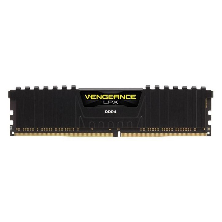 CORSAIR Mémoire PC DDR4 - Vengeance LPX 8Go (1x8Go) - 2400 MHz - CAS 14 CMK8GX4M1A2400C14 CORSAIR Mémoire PC DDR4 - Vengeance LPX 8Go (1x8Go) - 2400 MHz - CAS 14 CMK8GX4M1A2400C14