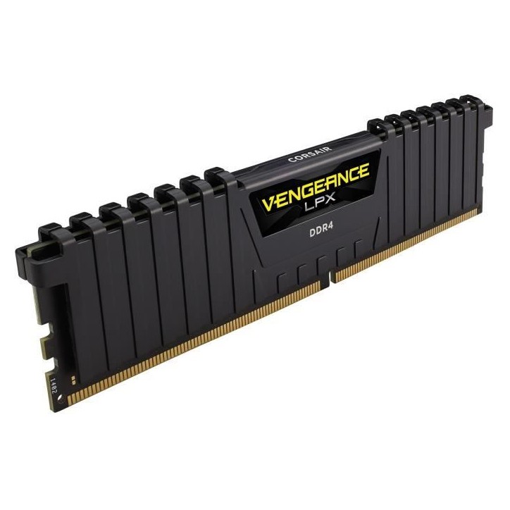 CORSAIR Mémoire PC DDR4 - Vengeance LPX 8Go (1x8Go) - 2400 MHz - CAS 14 CMK8GX4M1A2400C14 CORSAIR Mémoire PC DDR4 - Vengeance LPX 8Go (1x8Go) - 2400 MHz - CAS 14 CMK8GX4M1A2400C14