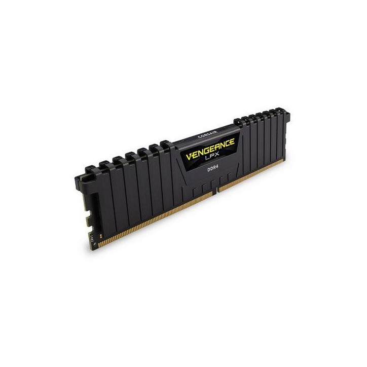 Mémoire RAM CORSAIR VENGEANCE LPX - CMK32GX4M2A2666C16 - DDR4 32 Go (2x16 Go) - 2666 MHz - CL16 - Noir Mémoire RAM CORSAIR VENGEANCE LPX - CMK32GX4M2A2666C16 - DDR4 32 Go (2x16 Go) - 2666 MHz - CL16 - Noir