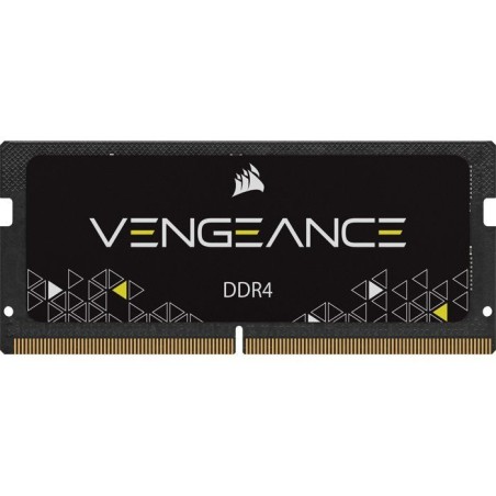 Mémoire RAM CORSAIR VENGEANCE SODIMM - CMSX16GX4M1A2666C18 - DDR4 SO-DIMM 16 Go - 2666 MHz - CL18
