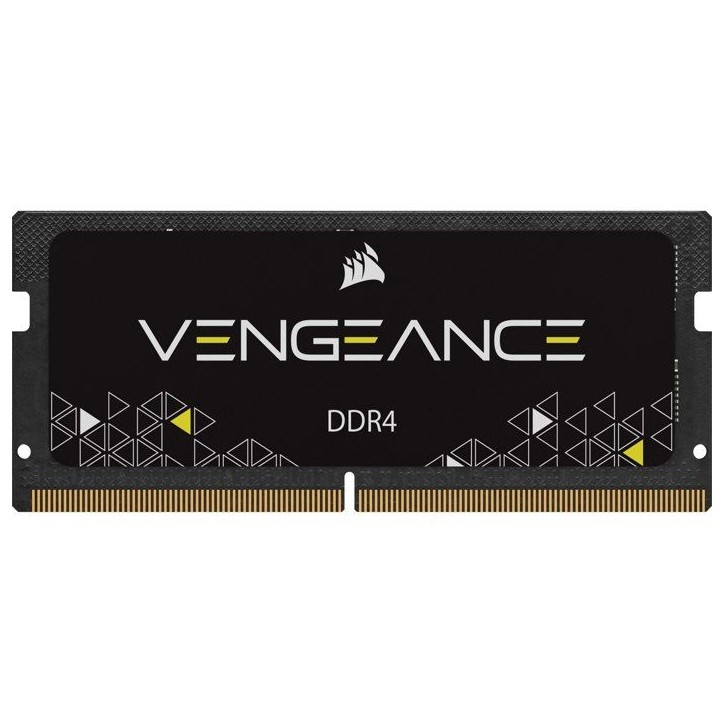 Mémoire RAM CORSAIR VENGEANCE SODIMM - CMSX16GX4M1A2666C18 - DDR4 SO-DIMM 16 Go - 2666 MHz - CL18 Mémoire RAM CORSAIR VENGEANCE SODIMM - CMSX16GX4M1A2666C18 - DDR4 SO-DIMM 16 Go - 2666 MHz - CL18