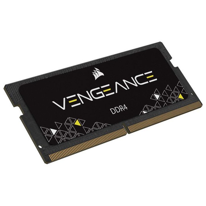 Mémoire RAM CORSAIR VENGEANCE SODIMM - CMSX16GX4M1A2666C18 - DDR4 SO-DIMM 16 Go - 2666 MHz - CL18 Mémoire RAM CORSAIR VENGEANCE SODIMM - CMSX16GX4M1A2666C18 - DDR4 SO-DIMM 16 Go - 2666 MHz - CL18