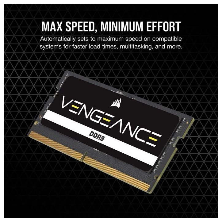Mémoire RAM - CORSAIR - CMSX32GX5M2A5600C48 - 32 Go 2x 16 Go - VENGEANCE DDR5 5600MT/s- SODIMM - CL 48 Mémoire RAM - CORSAIR - CMSX32GX5M2A5600C48 - 32 Go 2x 16 Go - VENGEANCE DDR5 5600MT/s- SODIMM - CL 48