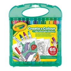 Coffret créatif coloriage - CRAYOLA - Create & Color - 25 mini marque