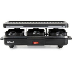 Raclette gril - DOMO - DO9312G - 6 personnes - Plaque gril amovible -